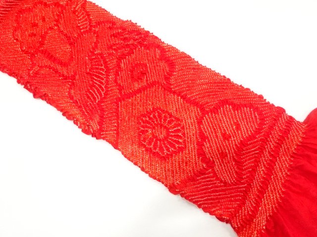 JAPANESE KIMONO / OBIAGE / SHIBORI 